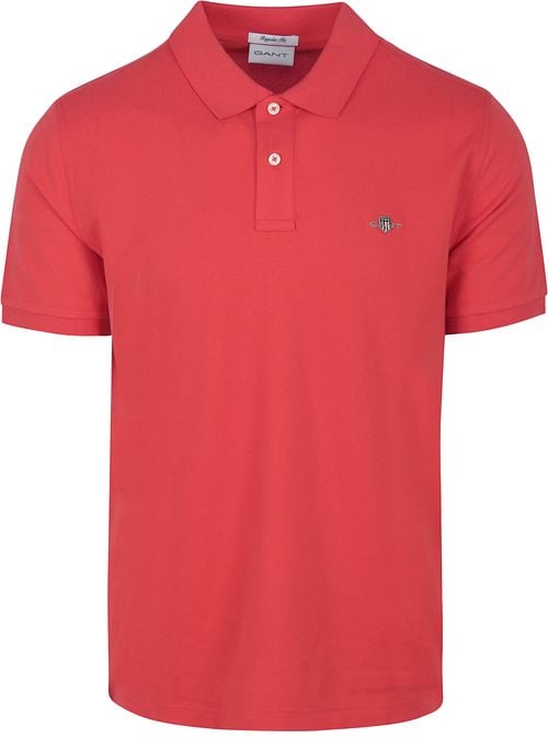 Gant Shield Regular Piqué Polo Shirt Red Product