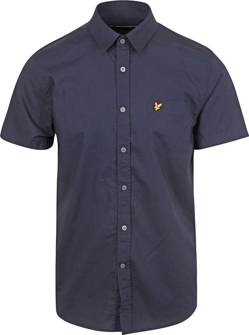 Lyle and Scott Short Sleeves Hemd Poplin Navy Product