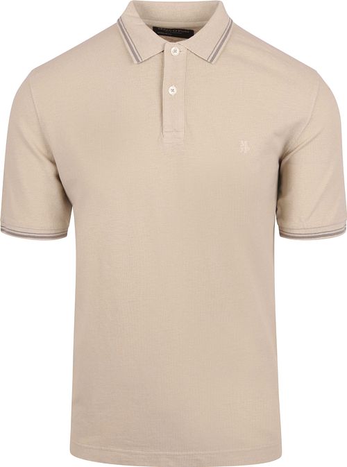 Marc O'Polo Polo Solid Overdye Ecru Product