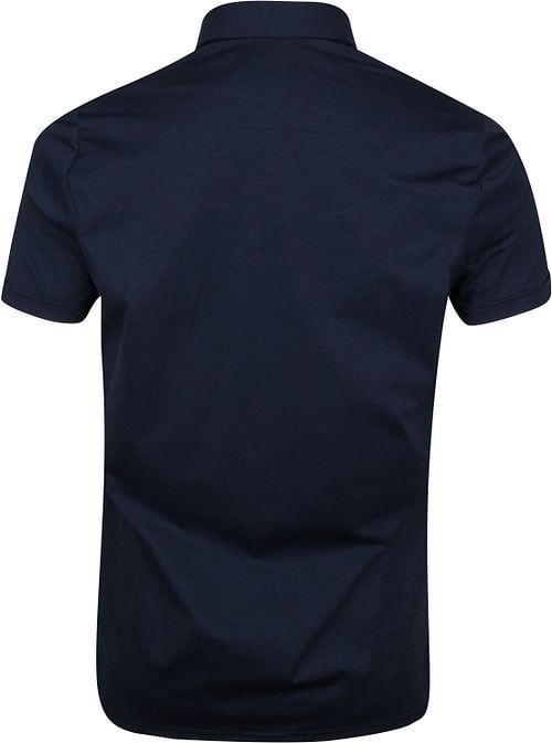 Pure Functional Polo Shirt SS Dark Blue Product / Achterkant