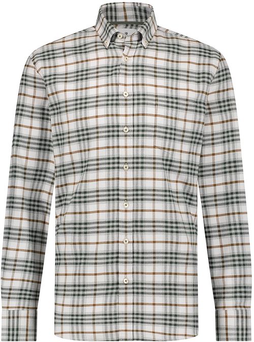 State Of Art Shirt Checks Greige Product