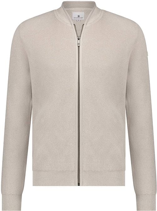 State Of Art Vest Zip Beige Product