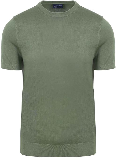 Suitable Knitted T-shirt Green Product