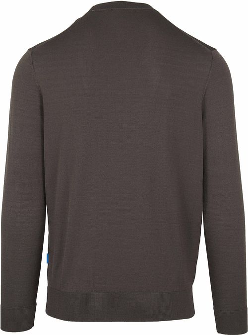 Suitable Pipa Tech Pullover Dark Green O-Neck Product / Achterkant