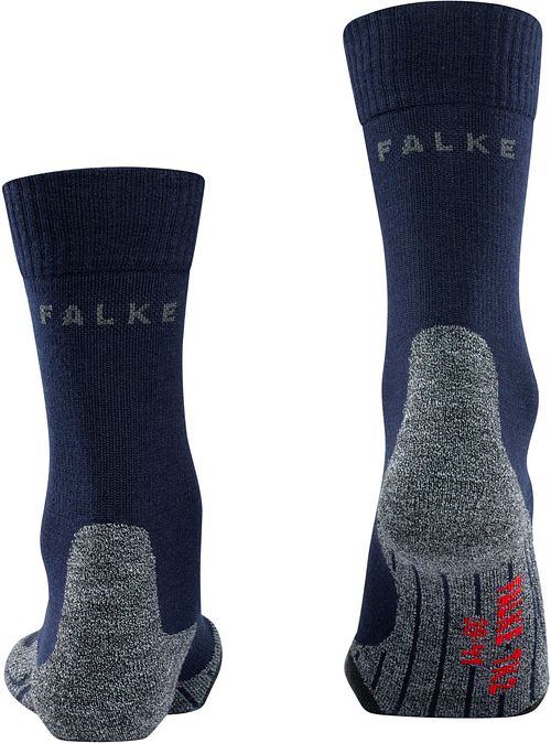 Falke TK2 Explore Wandelsok Donkerblauw Product / Achterkant