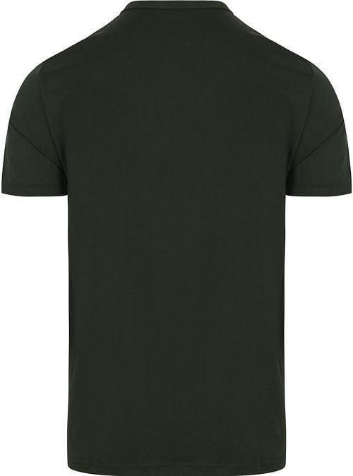 Fred Perry Ringer Shirt Green X89 Product / Achterkant