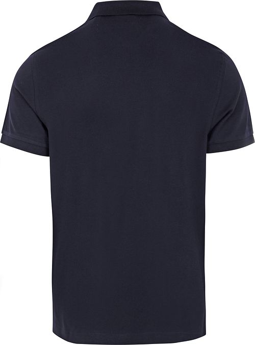 Gant Shield Piqué Polo Marine Product / Achterkant