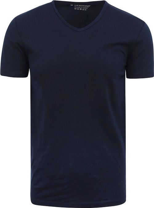 Garage Stretch Basic Dark Blue V-Neck Product
