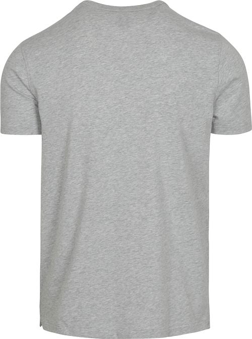 Profuomo T-Shirt Grey Melange Product / Achterkant