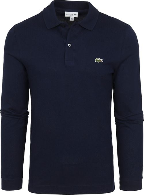 Lacoste Polo Shirt Pique Longsleeve Dark Blue Product