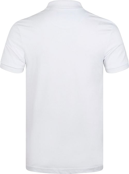 Lyle and Scott Polo Blanc Product / Achterkant