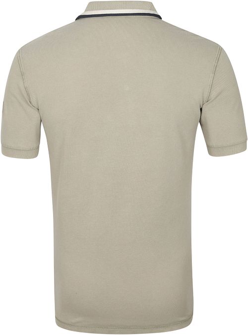 Napapijri Polo Shirt Gandy Beige Product / Achterkant