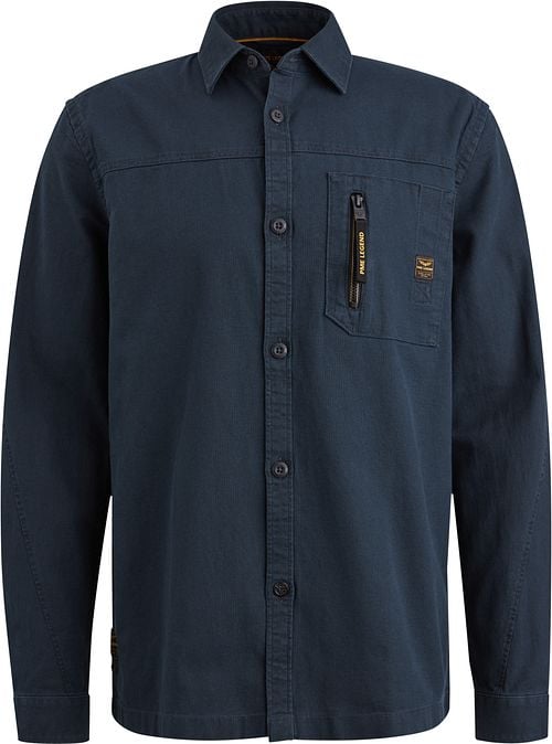 PME Legend Overshirt Mattweave Navy Product
