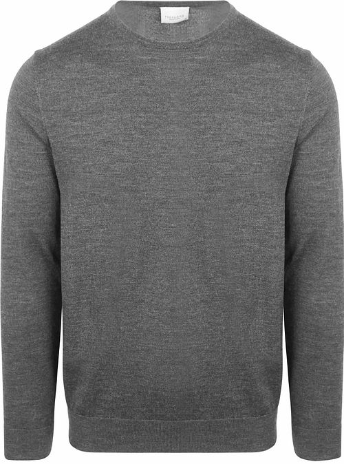 Profuomo Pullover Merino Wool Grey Product