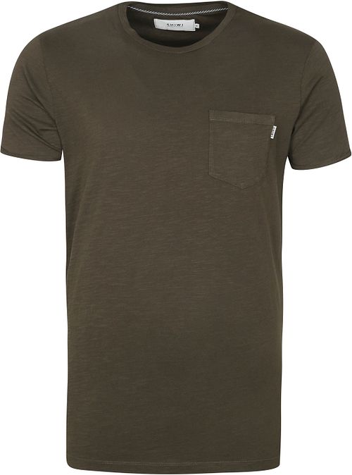 Shiwi T Shirt Marc Dark Green Product