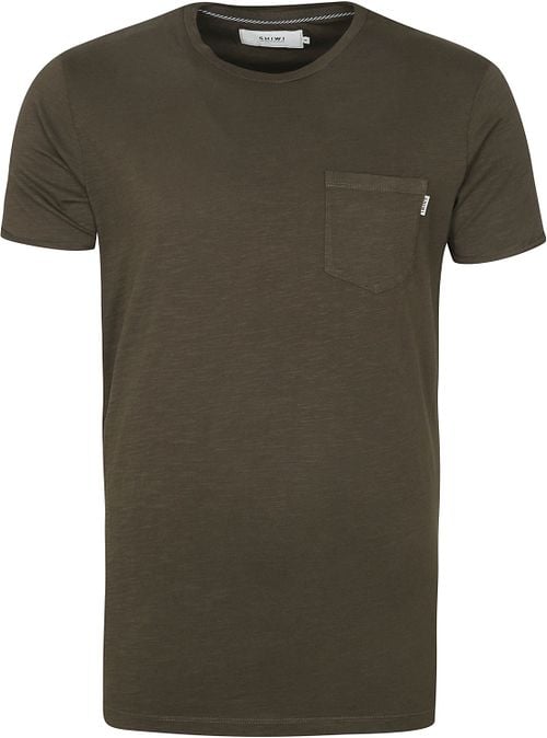 Shiwi T Shirt Marc Dunkelgrün Product