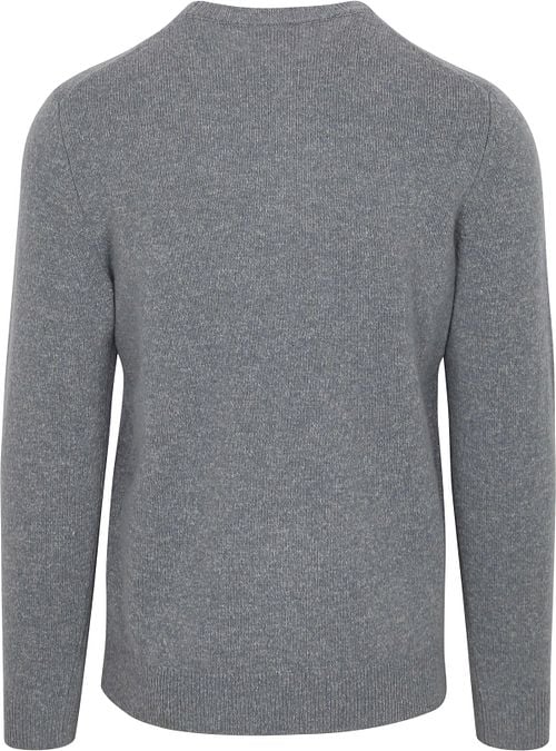 Profuomo Pullover Wol Blend Blauw