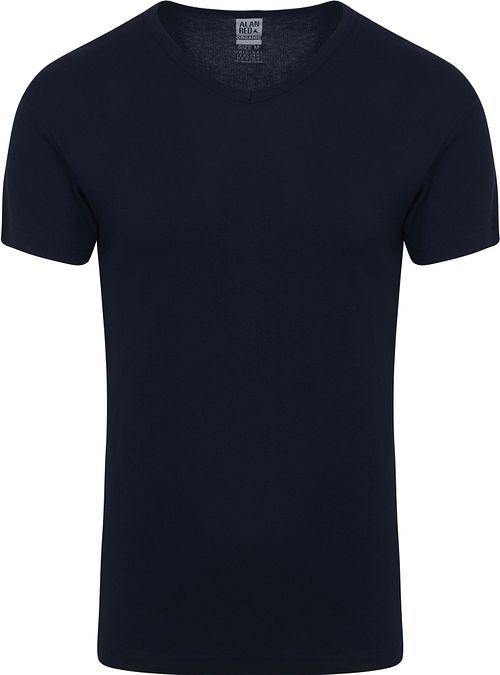 Alan Red T-Shirt Vancouver Col-V Marine Lot de 2 Product