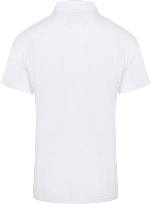 King Essentials The James Poloshirt Wit Product / Achterkant