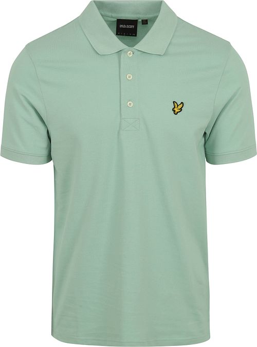 Lyle and Scott Polo Vert Clair Plain Product