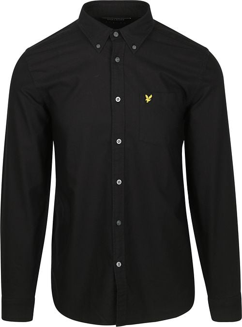 Lyle & Scott Shirt Plain Oxford Black Product
