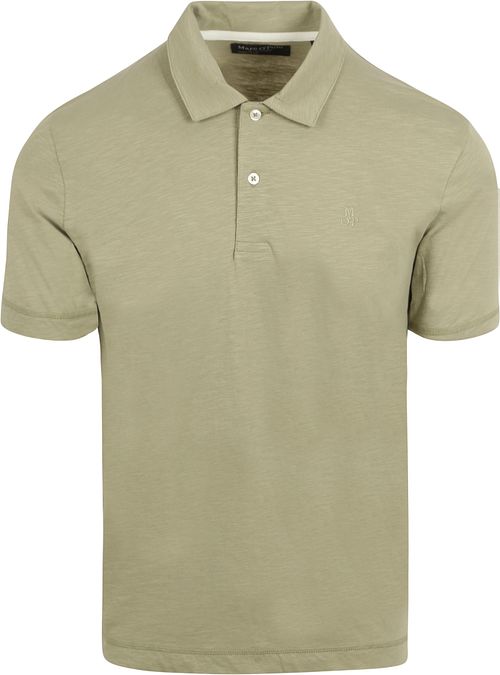 Marc O'Polo Polo Shirt Slubs Sage Green Product