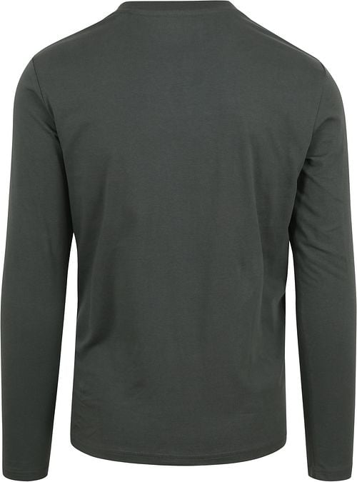 Marc O'Polo T-Shirt Manches Courtes Vert Foncé Product / Achterkant