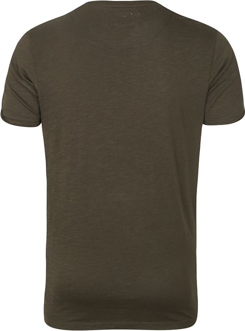Shiwi T-Shirt Marc Vert Foncé Product / Achterkant