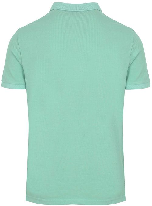 Superdry Polo Destroyed Vert Product / Achterkant