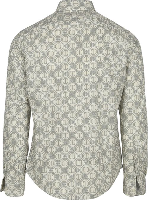 Dstrezzed Shirt Nathan Print Product / Achterkant