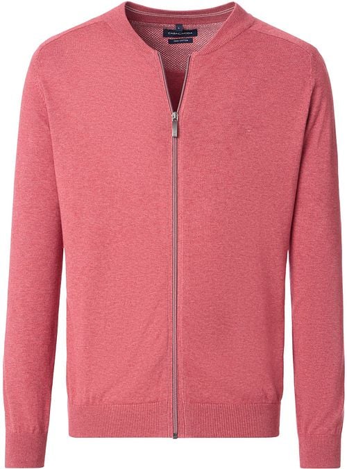 Casa Moda Pullover Zip Fresh Brick Product