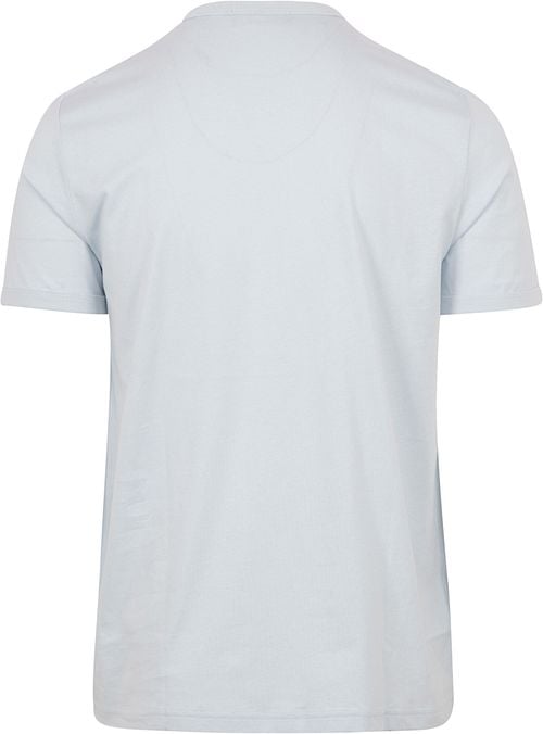 Fred Perry Ringer T-Shirt hellblau Product / Achterkant