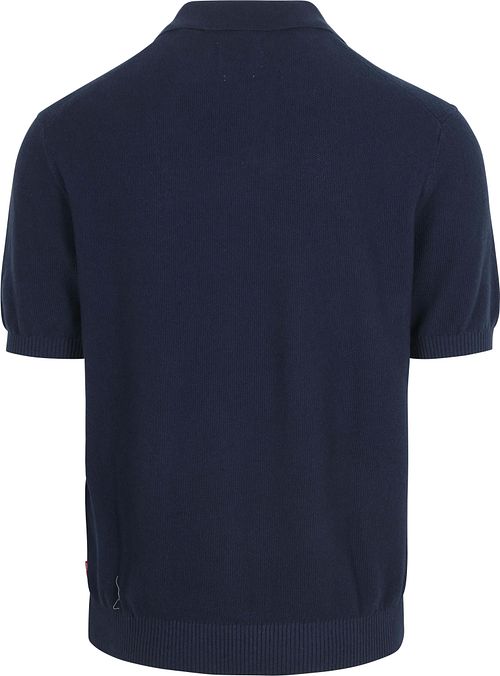Levi's Polo Knit Navy Product / Achterkant