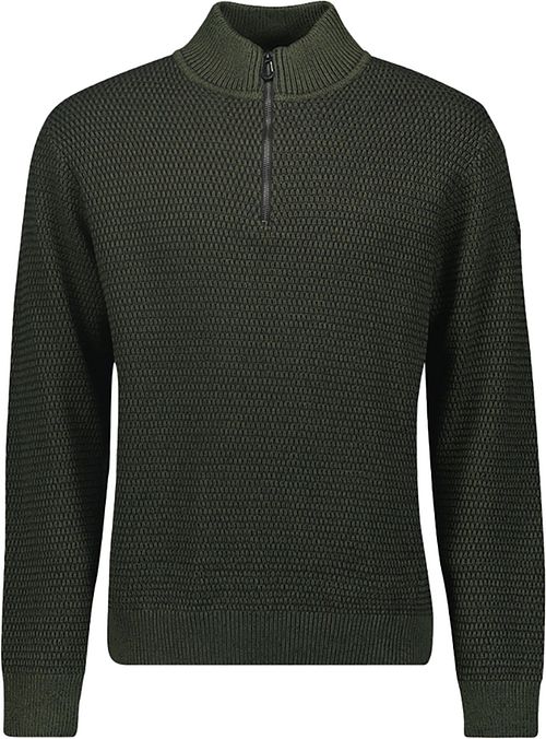 No Excess Half Zipper Dark Green Product