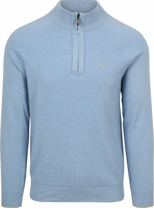 NZA Half Zip Sweater Ralph Light Blue Product