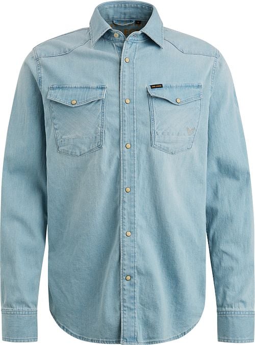PME Legend Denim Hemd Hellblau Product