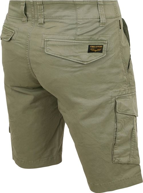 PME Legend Nordrop Cargo Shorts Olive Green Product / Achterkant
