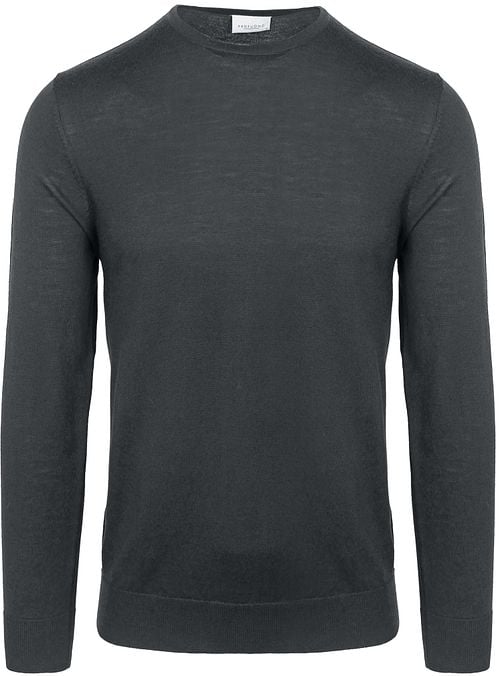 Profuomo Pullover Merinowol Antraciet Product