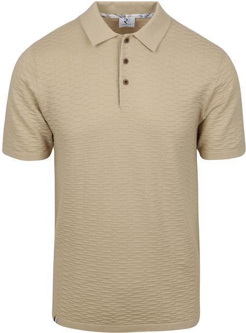 R2 Polo Knitted Beige Product