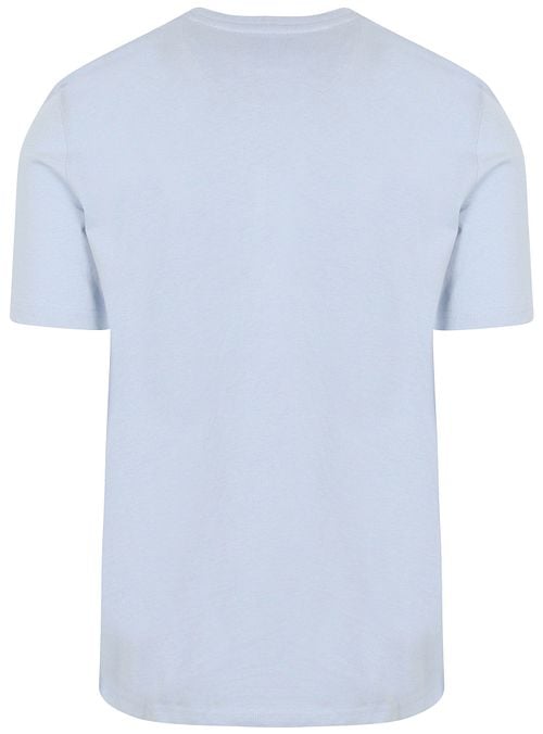 Scotch And Soda Core T-Shirt Light Blue Product / Achterkant
