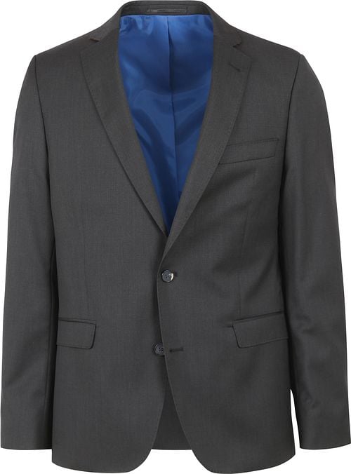 Suitable Blazer Piga Wool Dark Grey Black Product