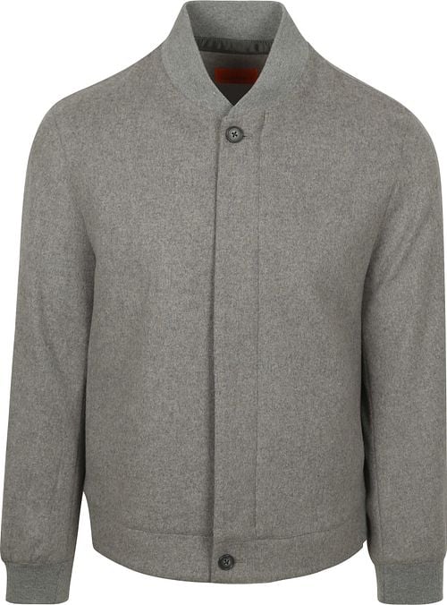 Suitable Bomberjacke Flanell Grau Product