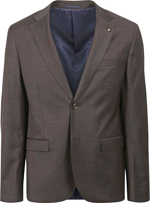 Suit Strato Wool Marron Product