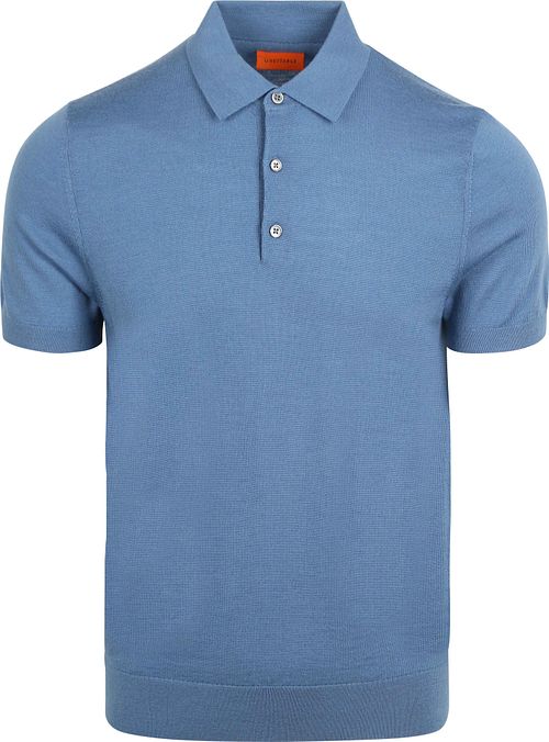 Suitable Polo Laine Mérinos Bleu Product