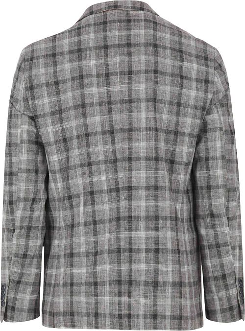 Suitable Prestige Veste de Costume Pete Laine Mélangé Gris Product / Achterkant