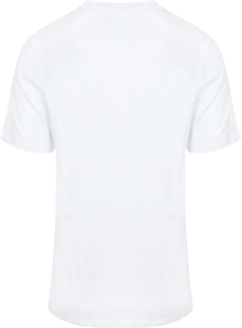 Scotch And Soda Core T-Shirt White Product / Achterkant