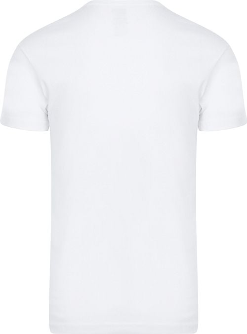 Alan Red Copenhagen T-Shirt Weiß 2er-Pack Product / Achterkant