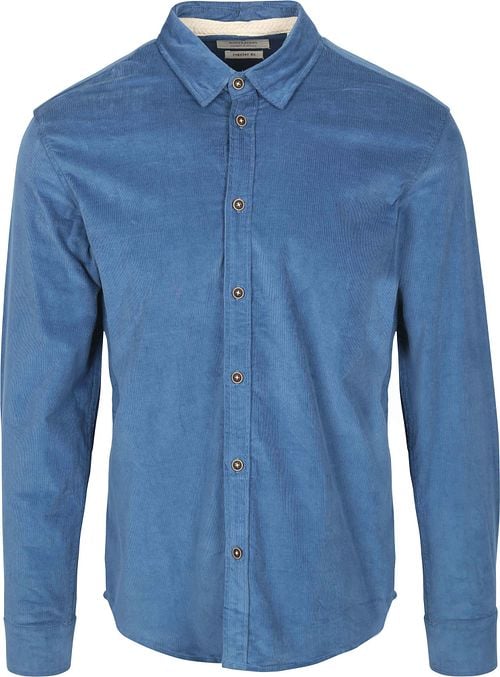 Anerkjendt Shirt Leif Corduroy Mid Blue Product