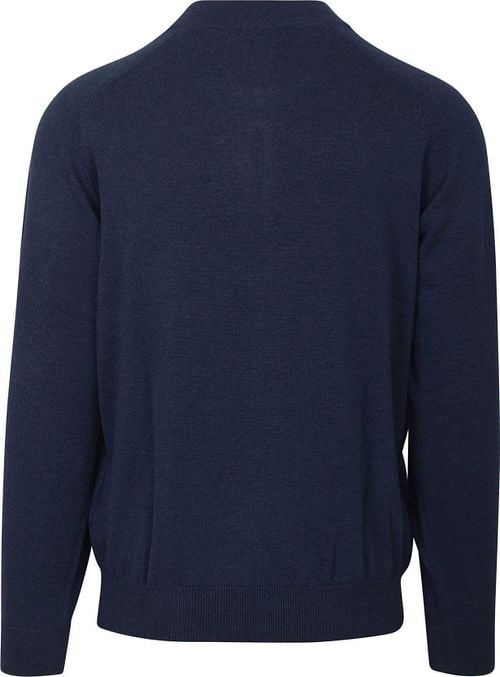 Casa Moda Pullover Zip Navy Product / Achterkant