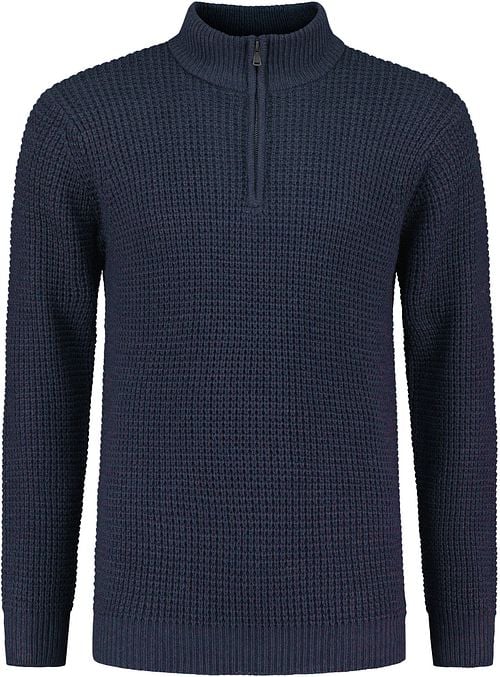 Dstrezzed Half Zip Trui Donkerblauw Product